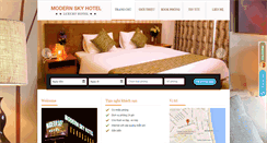 Desktop Screenshot of modernskyhotel.com